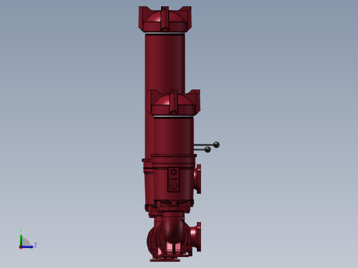 2款U-NF液压管路过滤器模型左视缩略图