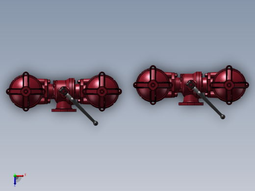 2款U-NF液压管路过滤器模型俯视缩略图