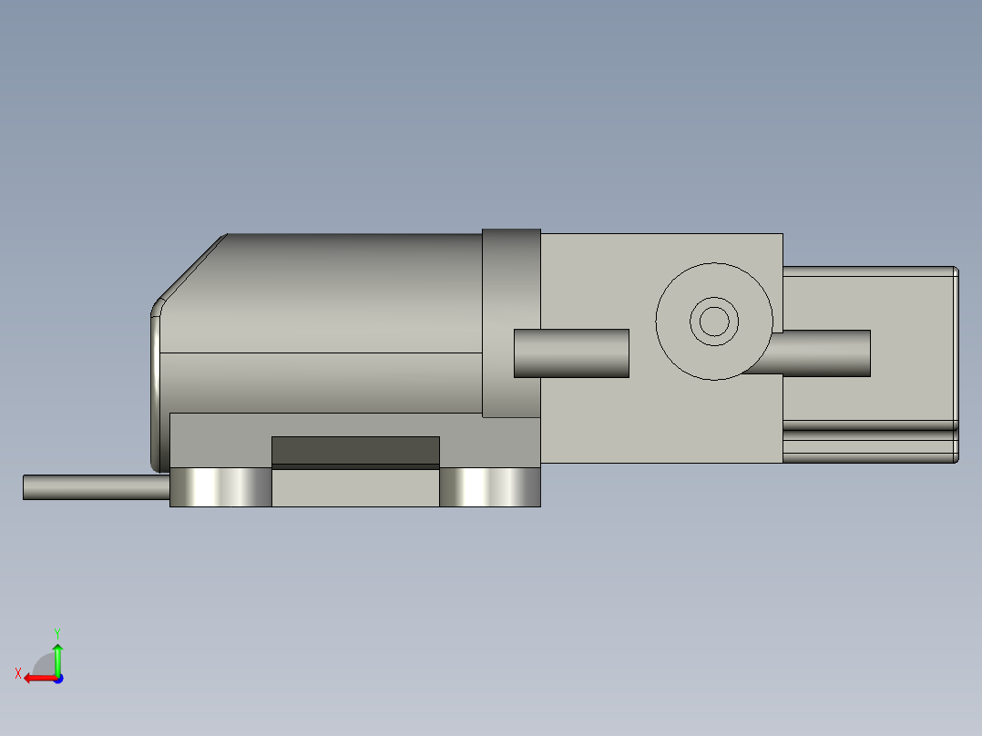 箱体洗锅射流泵PLD-1206后视图