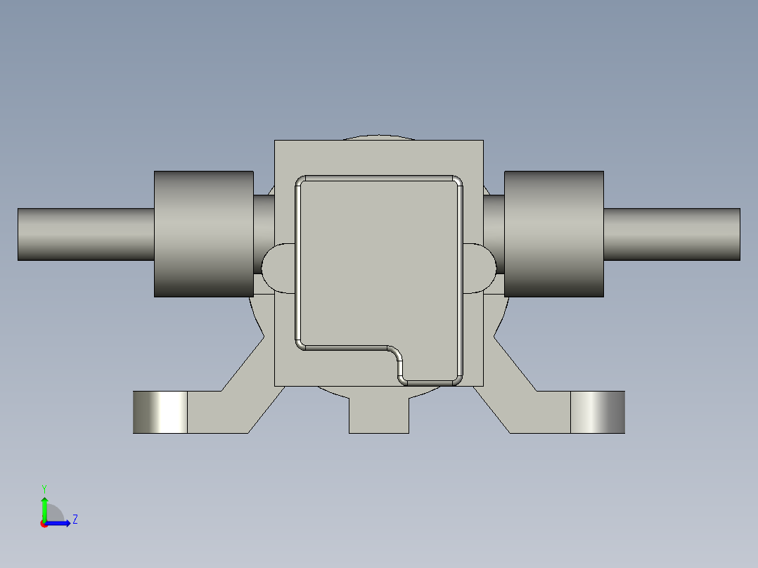 箱体洗锅射流泵PLD-1206左视图
