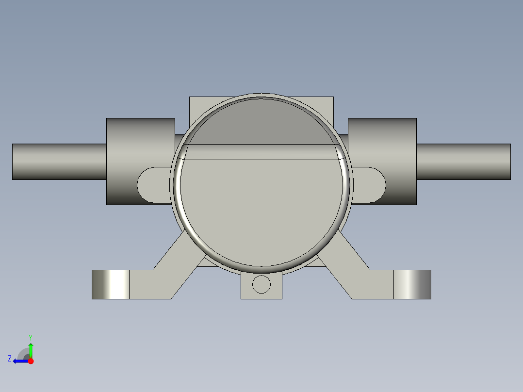 箱体洗锅射流泵PLD-1206右视图