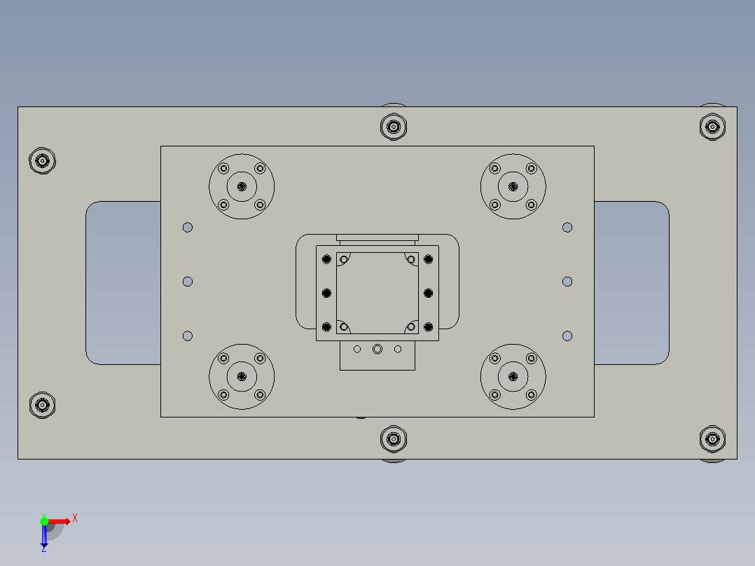 托盘真空取手--AB俯视图