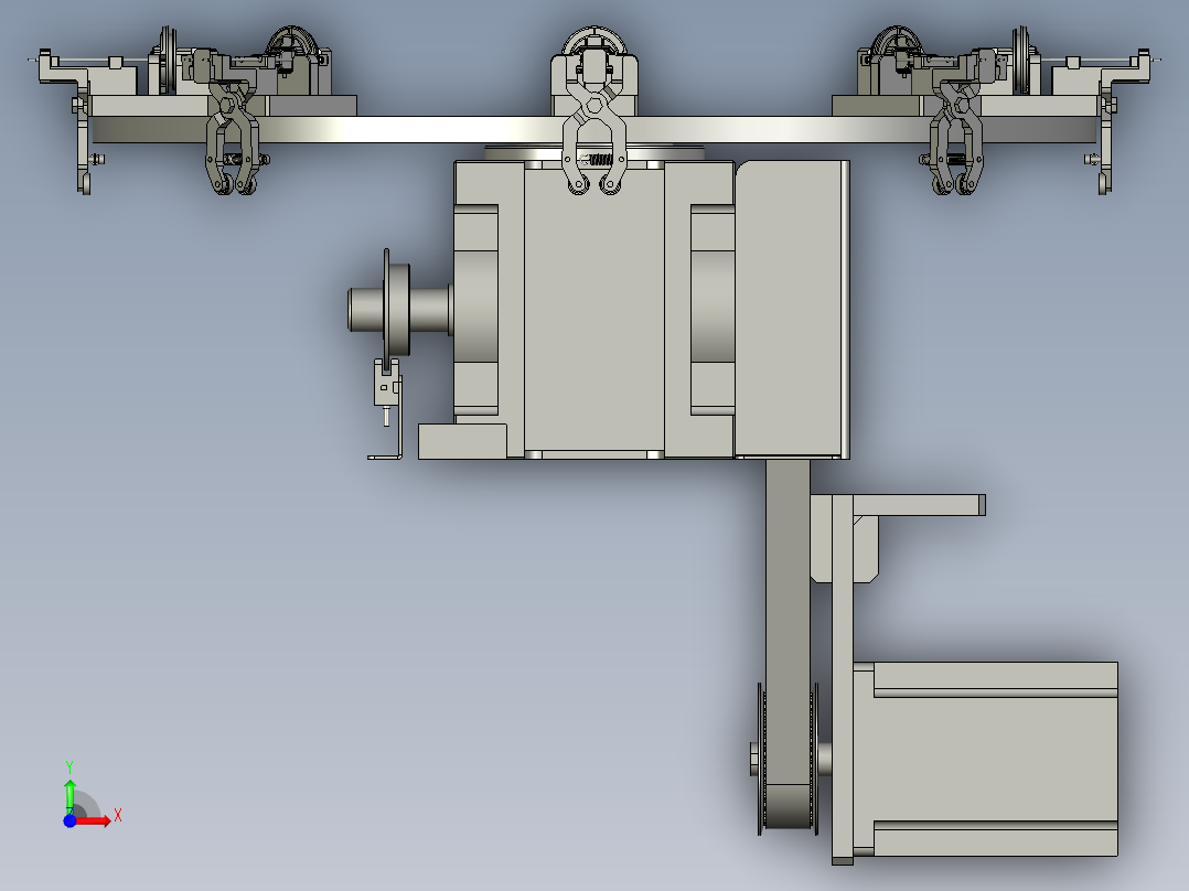 XMGZDTD-B1-000转盘组件前视图