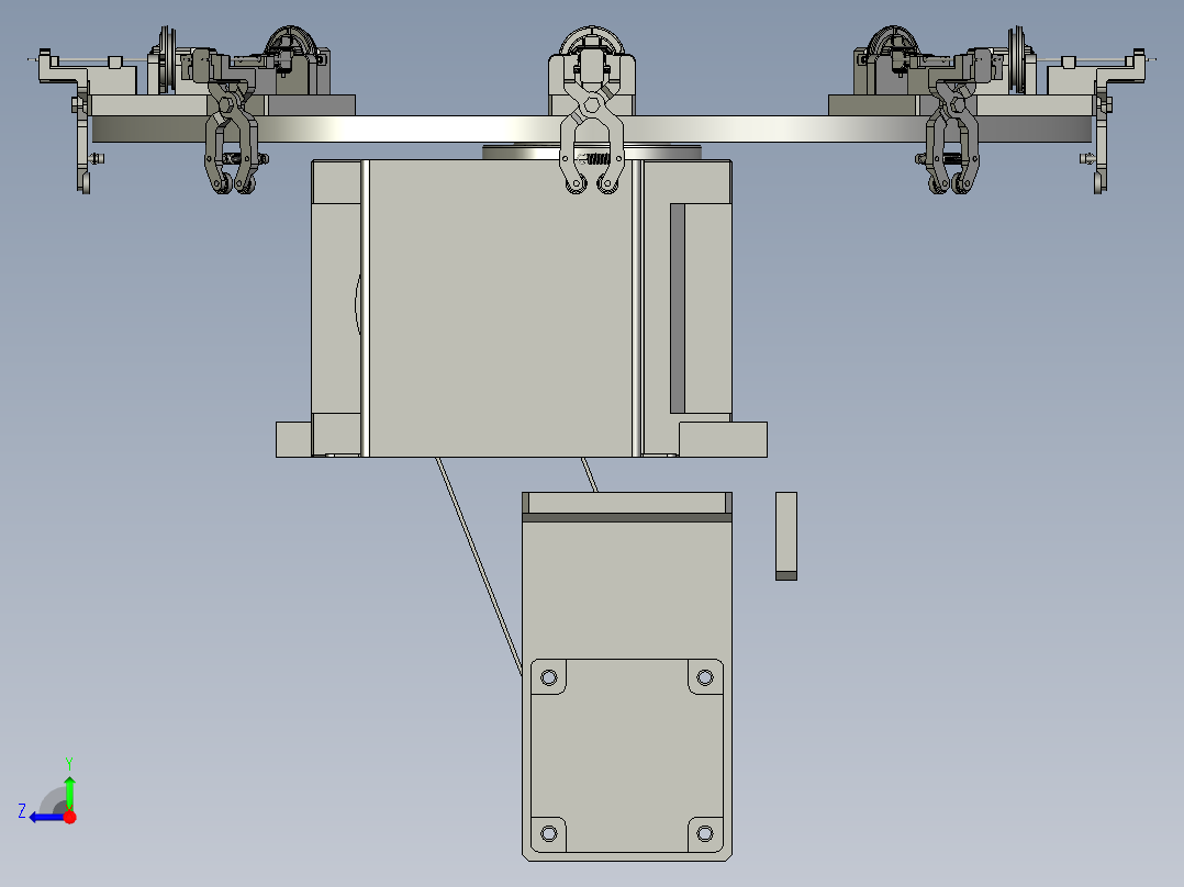 XMGZDTD-B1-000转盘组件右视图