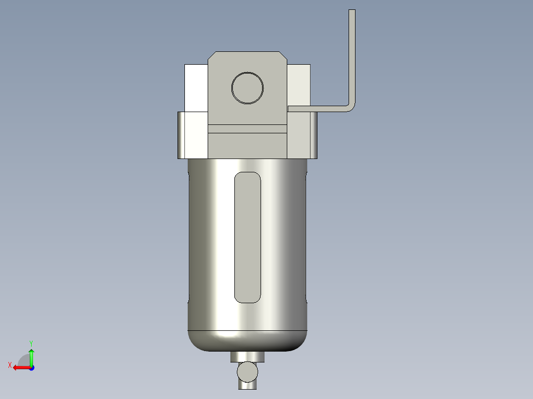 塑胶件自动加螺纹设备设计-AF30-02B后视图