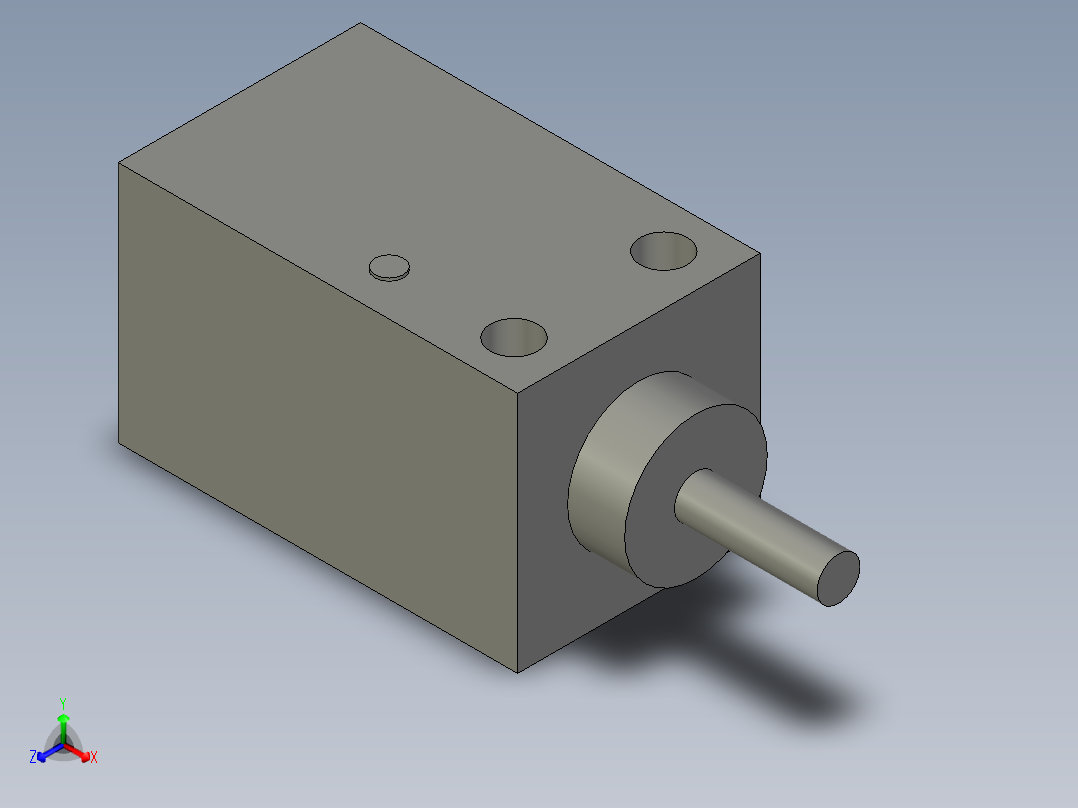 欧姆龙接近传感器TL-Q5MC12M正等轴测图