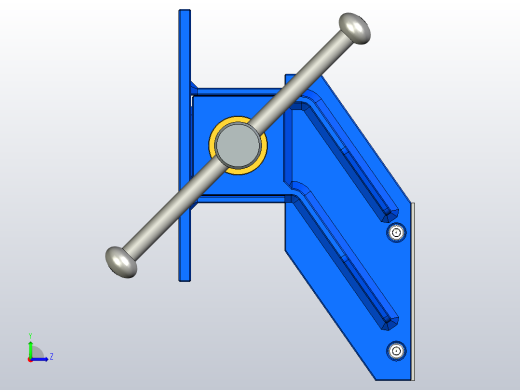 通用装配式右手150毫米偏置台虎钳左视缩略图