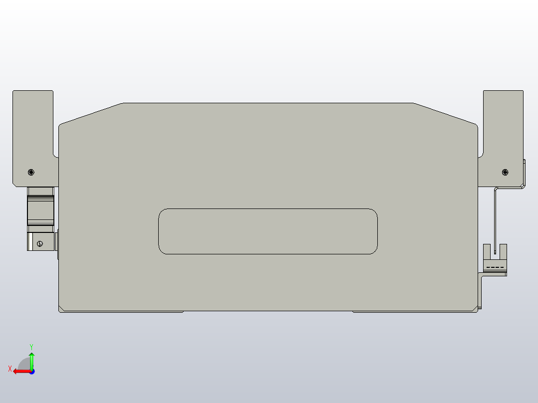 直驱直线电机轴TPA-LNP-230D-P31-L2700-C-1-3-C-10-N3(磁栅尺)后视图