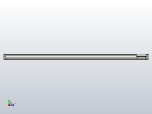 直驱直线电机轴TPA-LNP-230D-P31-L2700-C-1-3-C-10-N3(磁栅尺)左视缩略图