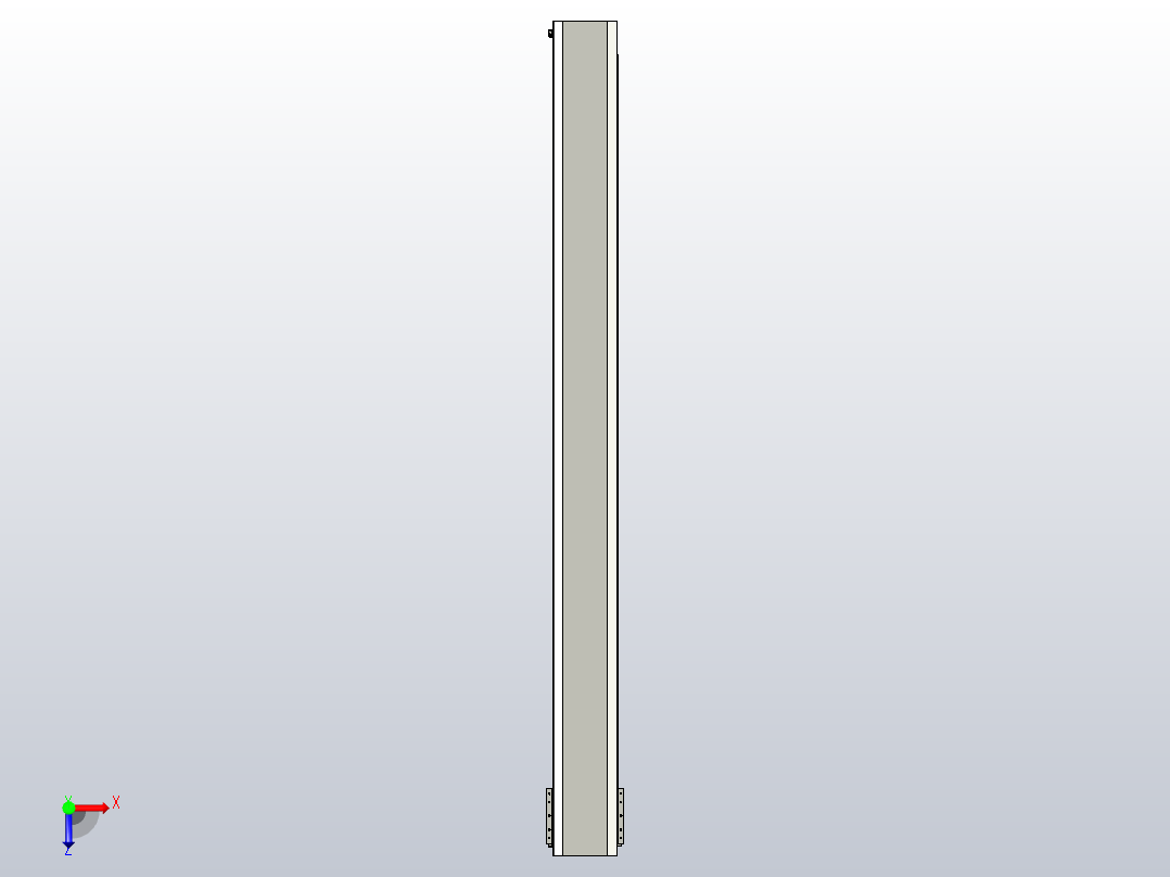 直驱直线电机轴TPA-LNP-230D-P31-L2700-C-1-3-C-10-N3(磁栅尺)俯视图