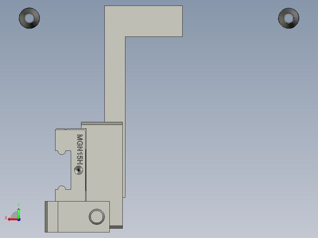 铜棒分料机构A100后视图