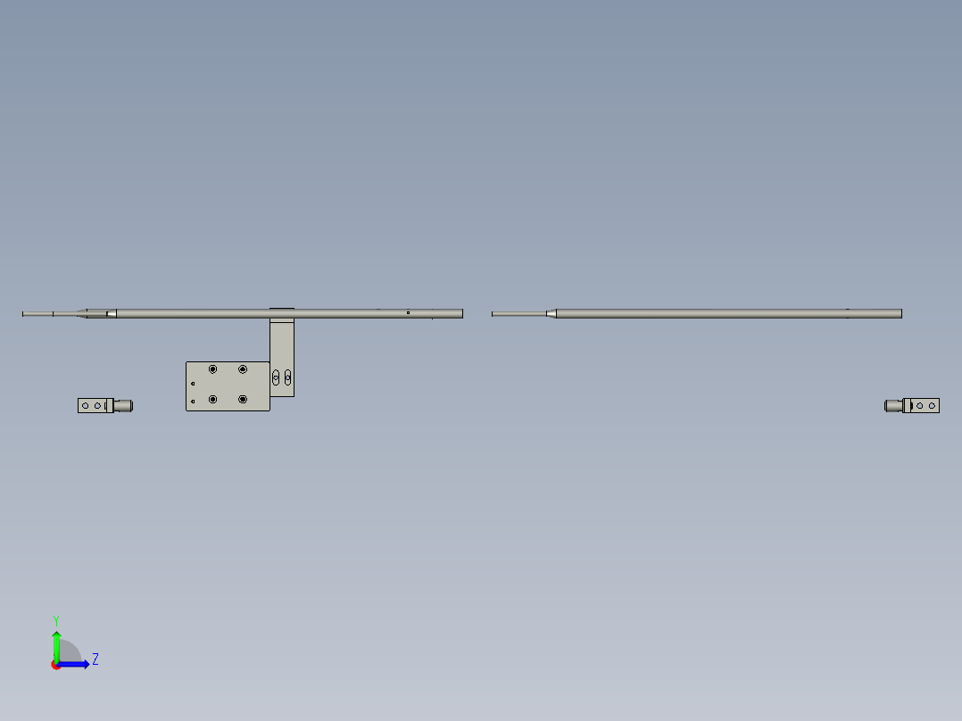 铜棒分料机构A100左视图