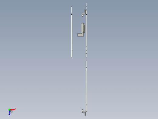 铜棒分料机构A100俯视缩略图
