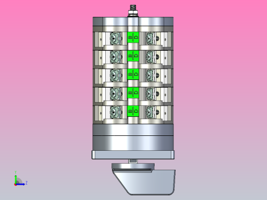 LW5D-16-5万能转换开关三维模型202011左视缩略图