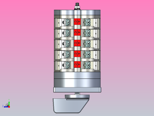 LW5D-16-5万能转换开关三维模型202011右视缩略图