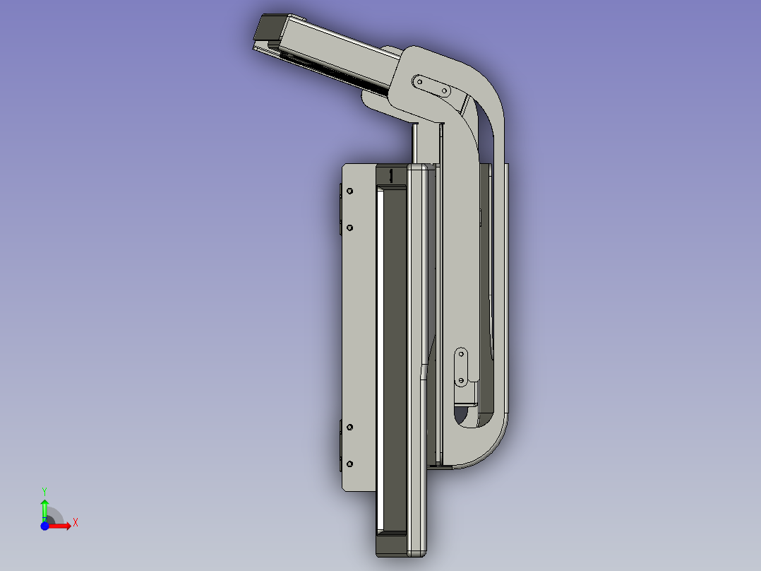 显示器支架前视图