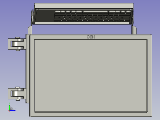 显示器支架左视缩略图