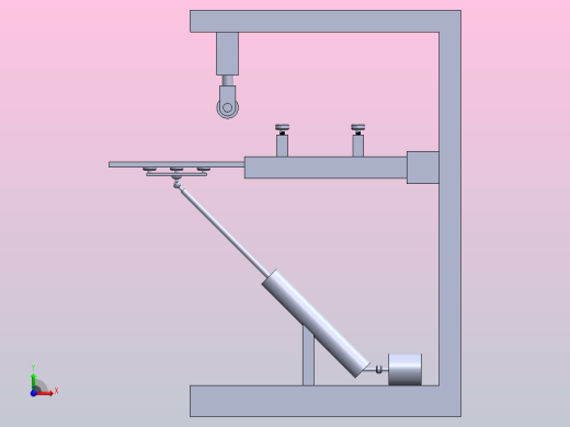 负压式气驱动钣金折弯装置前视缩略图