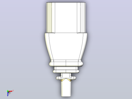 IEC 320 C13电缆端医用插头俯视缩略图