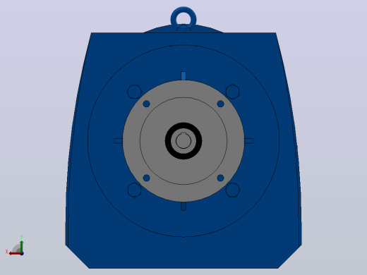 RF167_RF167ZP斜齿轮减速机RF167-14.56-M1-P160-Φ550后视缩略图