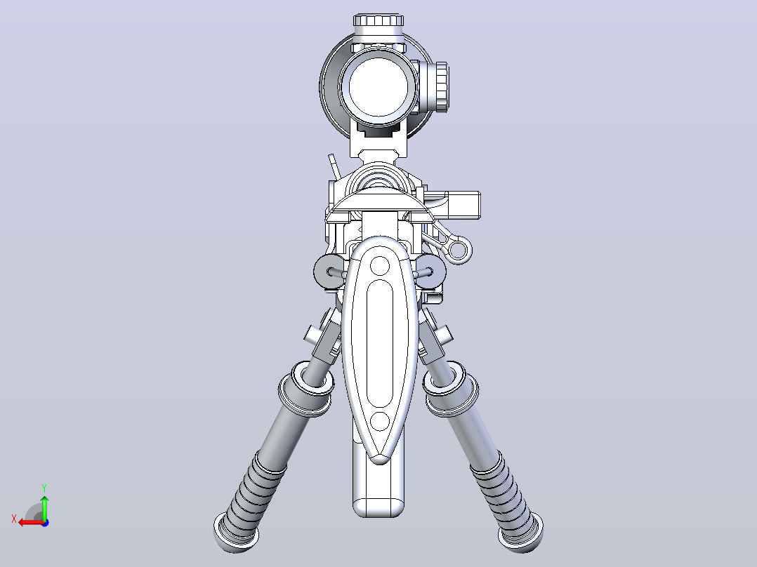 m14建模模型后视图