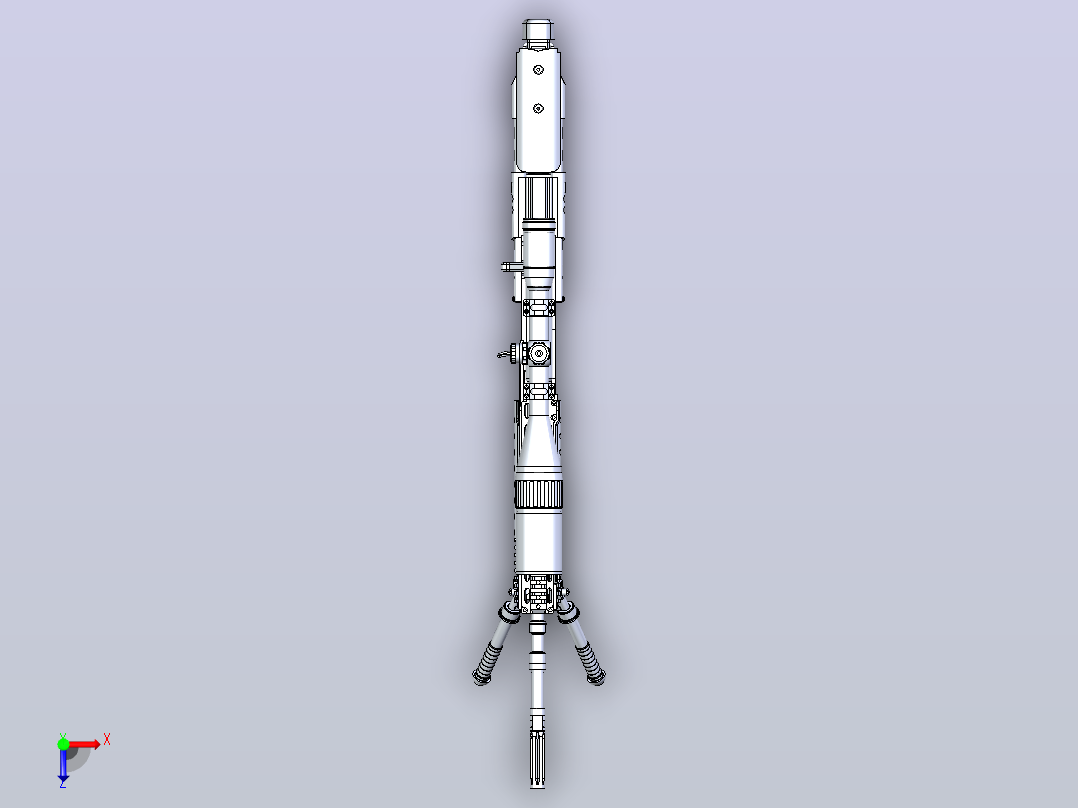 m14建模模型俯视图