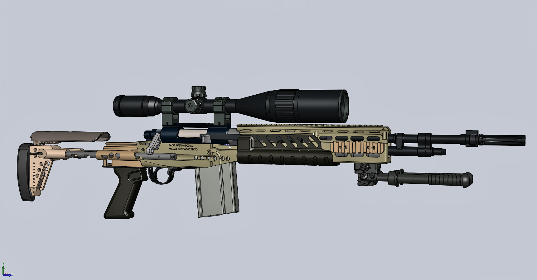 m14建模模型
