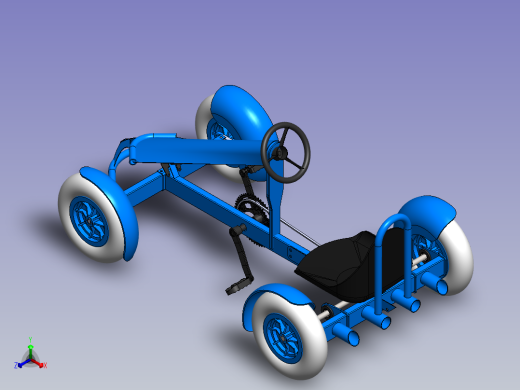 踏板卡丁车