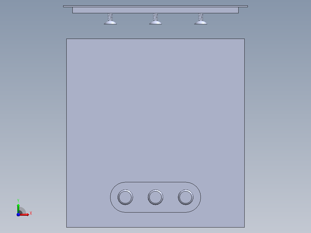 实验室试剂瓶超声波清洗器前视图