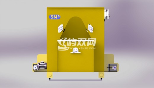 畜牧业破碎搅拌机3D数模图纸缩略图