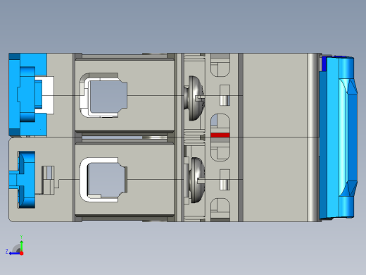NB1G-63小型断路器三维模型202307右视缩略图