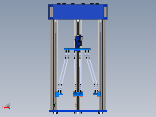 三角形3D打印机后视缩略图