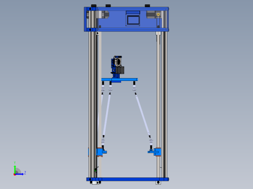 三角形3D打印机左视缩略图