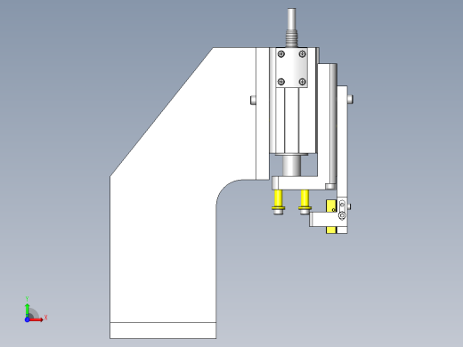 接点零件的动作检查组件前视缩略图