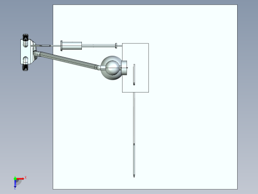 落叶清扫机设计俯视缩略图
