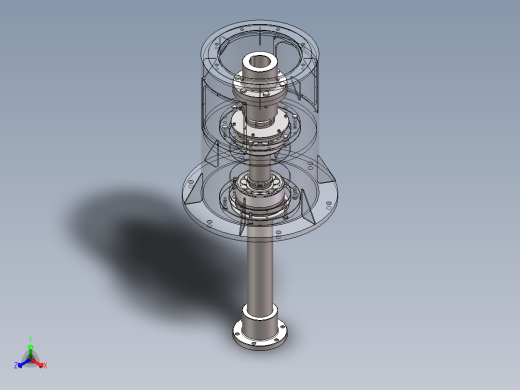 搅拌机支架（实际应用