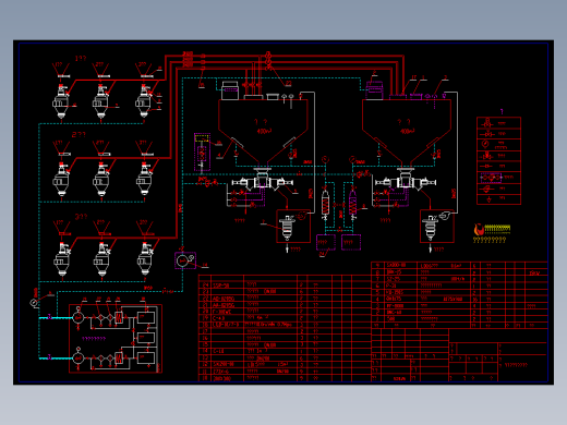 仓泵输灰示意图