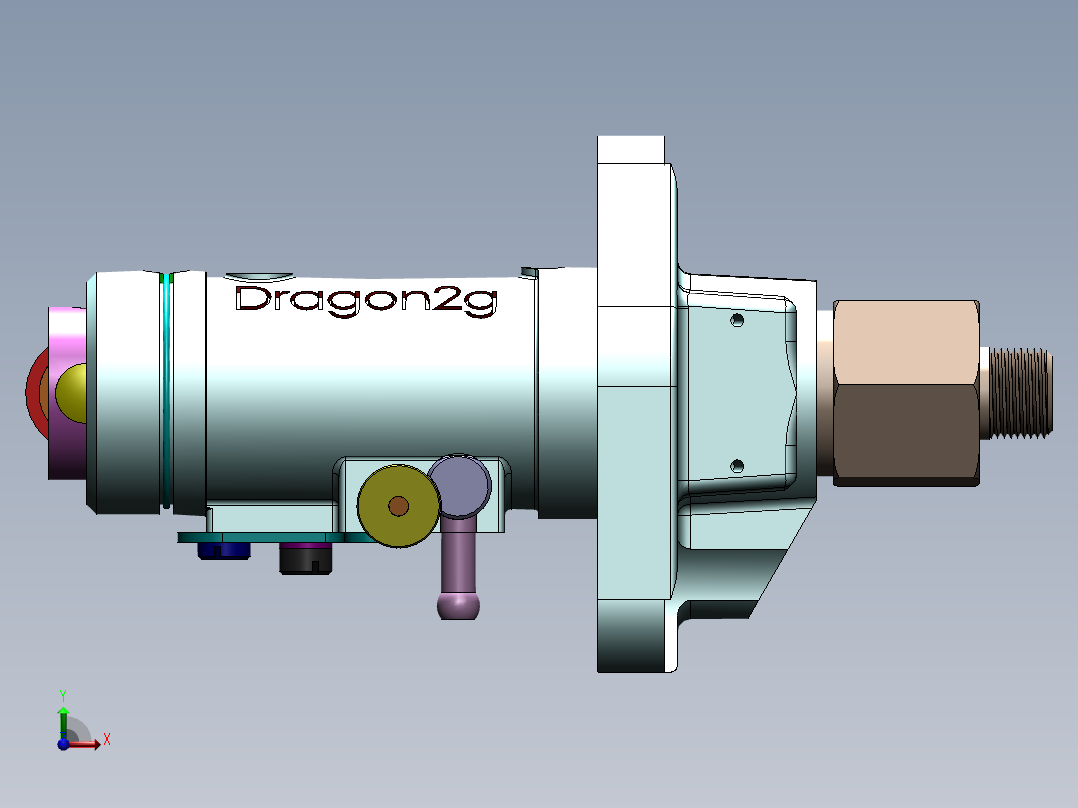 柴油机油泵2016前视图