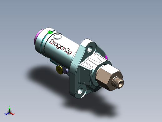 柴油机油泵2016正等轴测缩略图