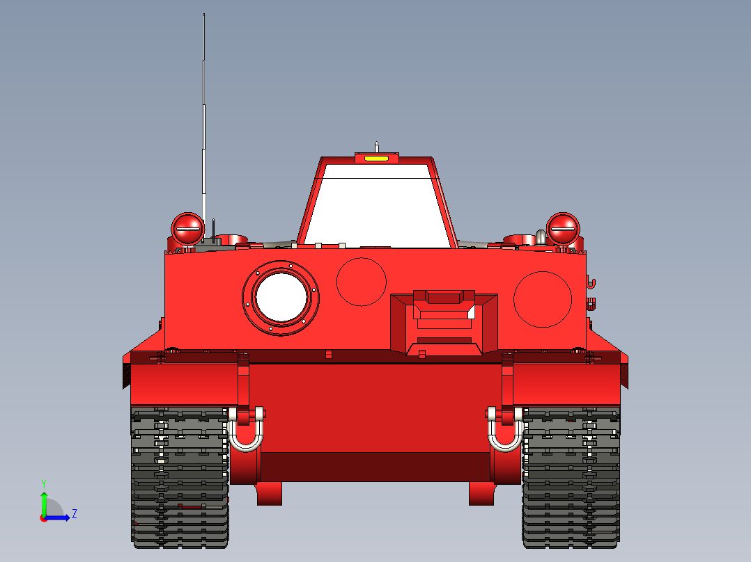 C11_装甲车模型左视图