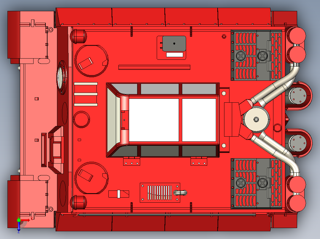 C11_装甲车模型俯视图