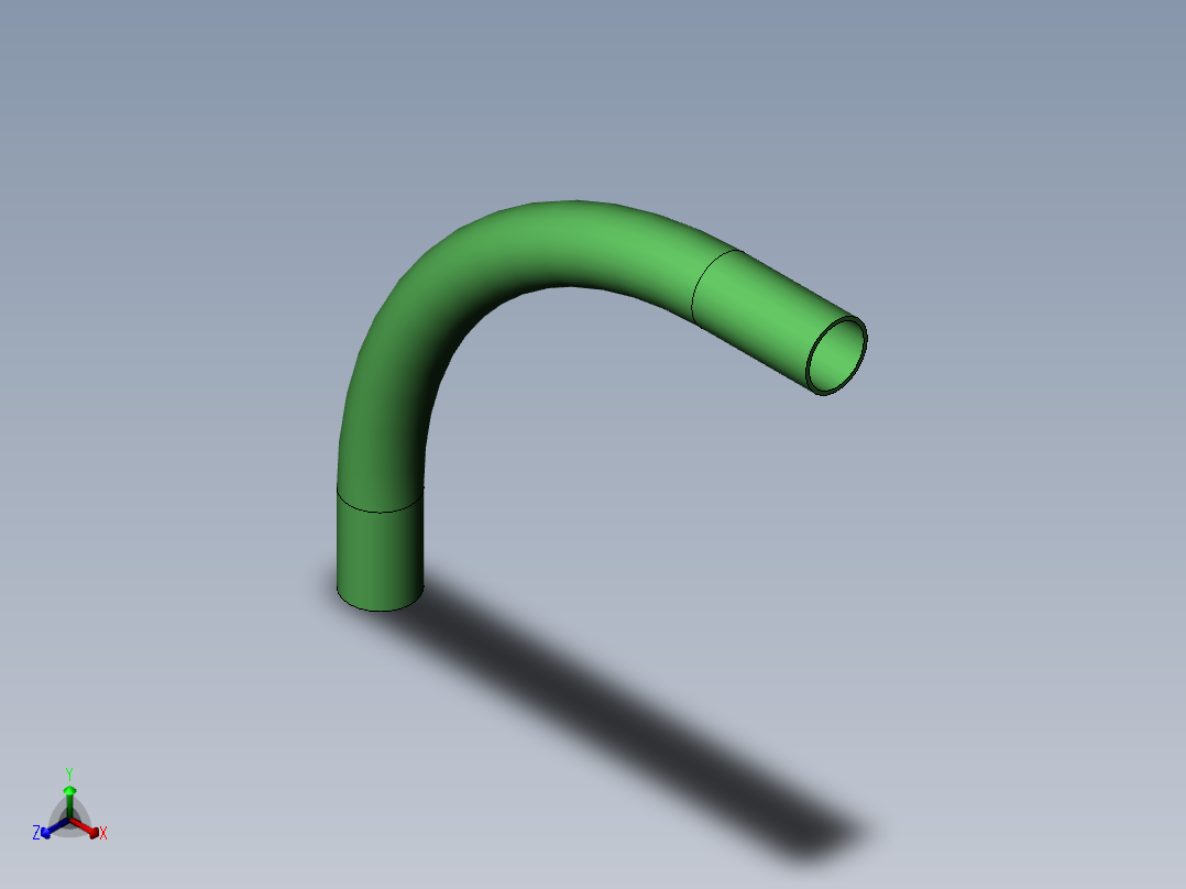 弯头 (24)正等轴测图