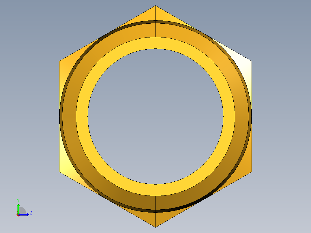 水管接头Male Hose to Male Pipe 71GH-12-12左视图