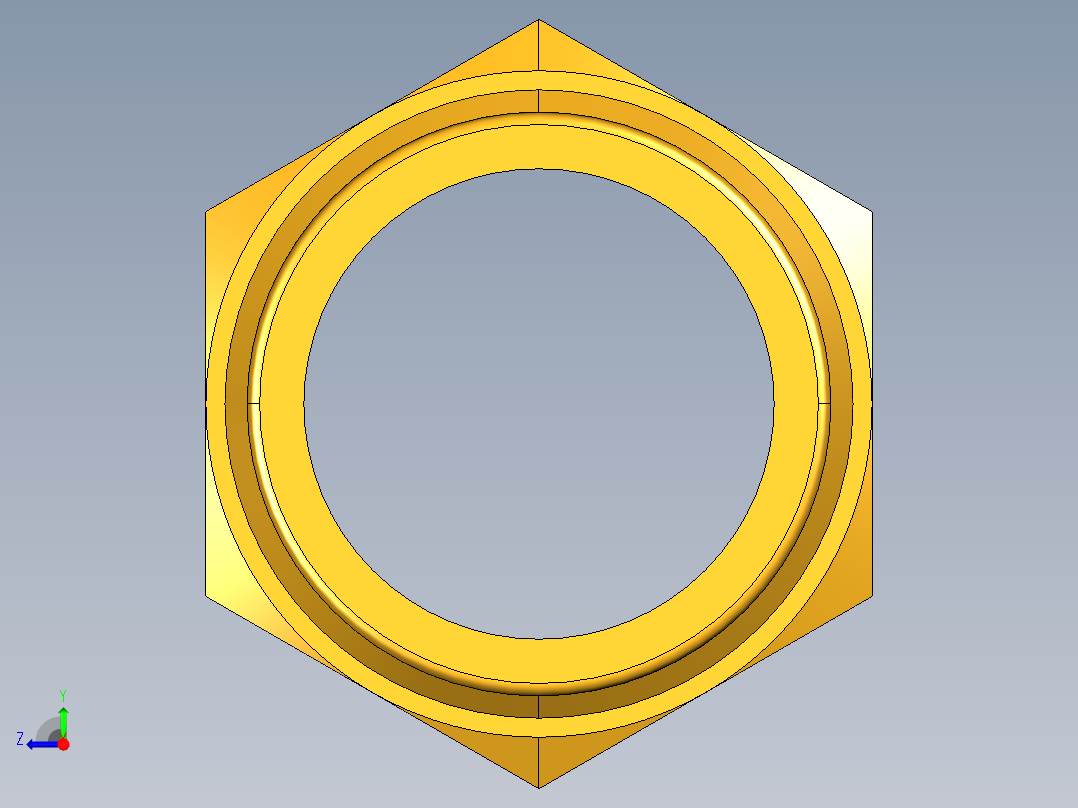 水管接头Male Hose to Male Pipe 71GH-12-12右视图