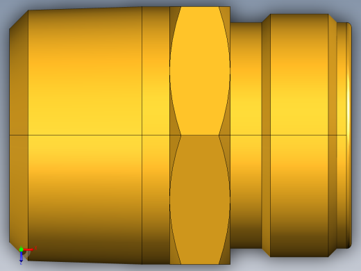 水管接头Male Hose to Male Pipe 71GH-12-12俯视缩略图