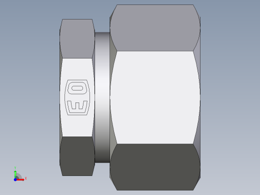 卡套式工业通用硬管接头EO_Blanking_plug_for_tube_ends_ROV18L71前视缩略图
