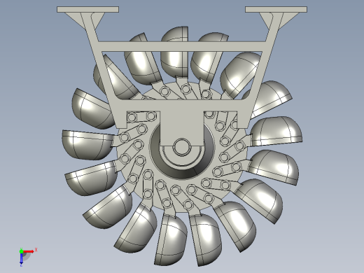 冲击式水轮机6俯视缩略图