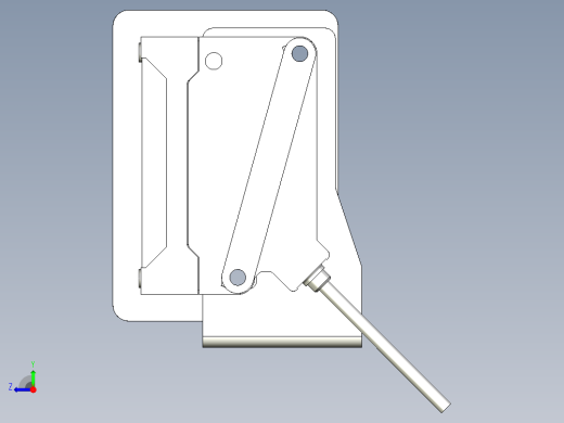 基恩士GV-H45_kc图纸模型右视缩略图