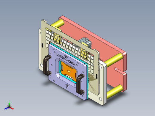 UX550-C-CNC4-1208正等轴测缩略图