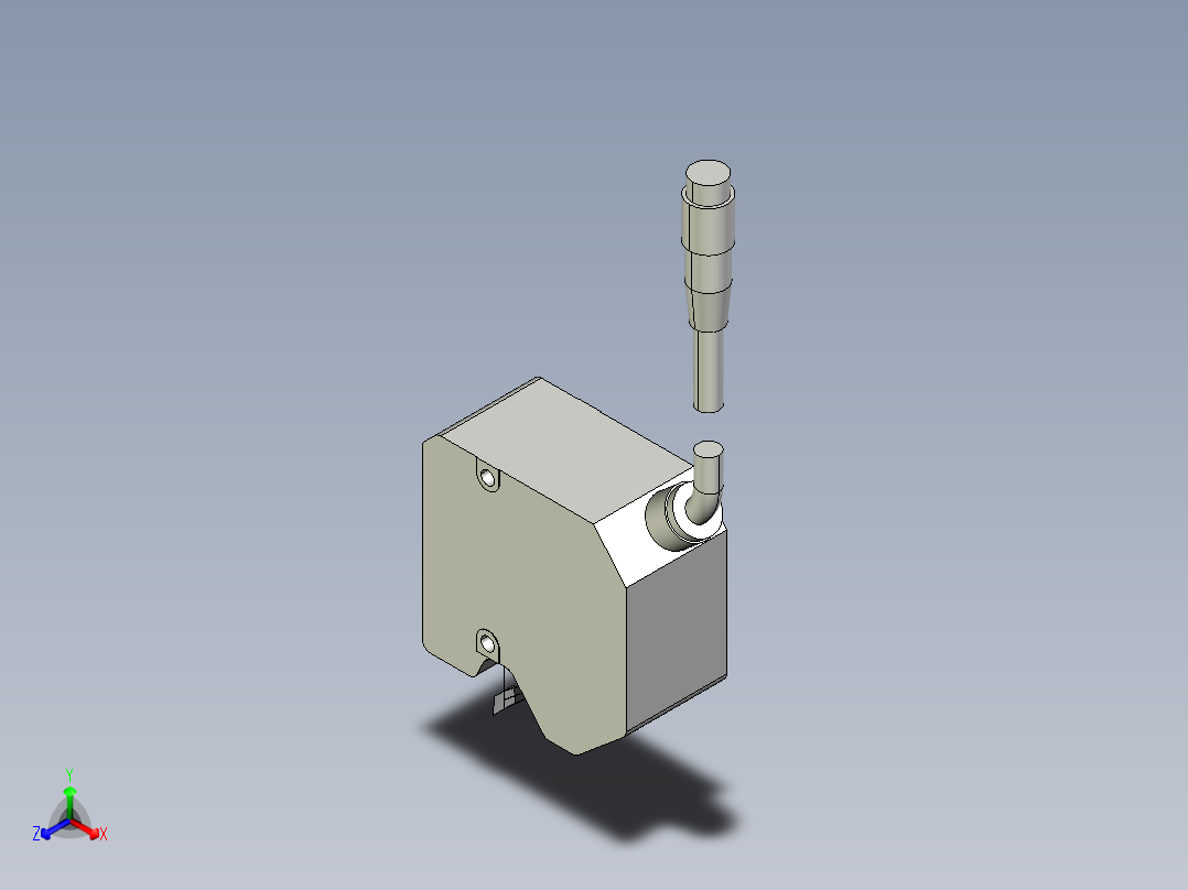 基恩士LJ-G015(K)_kc图纸模型主视图